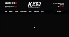 Desktop Screenshot of ksportsmarine.com